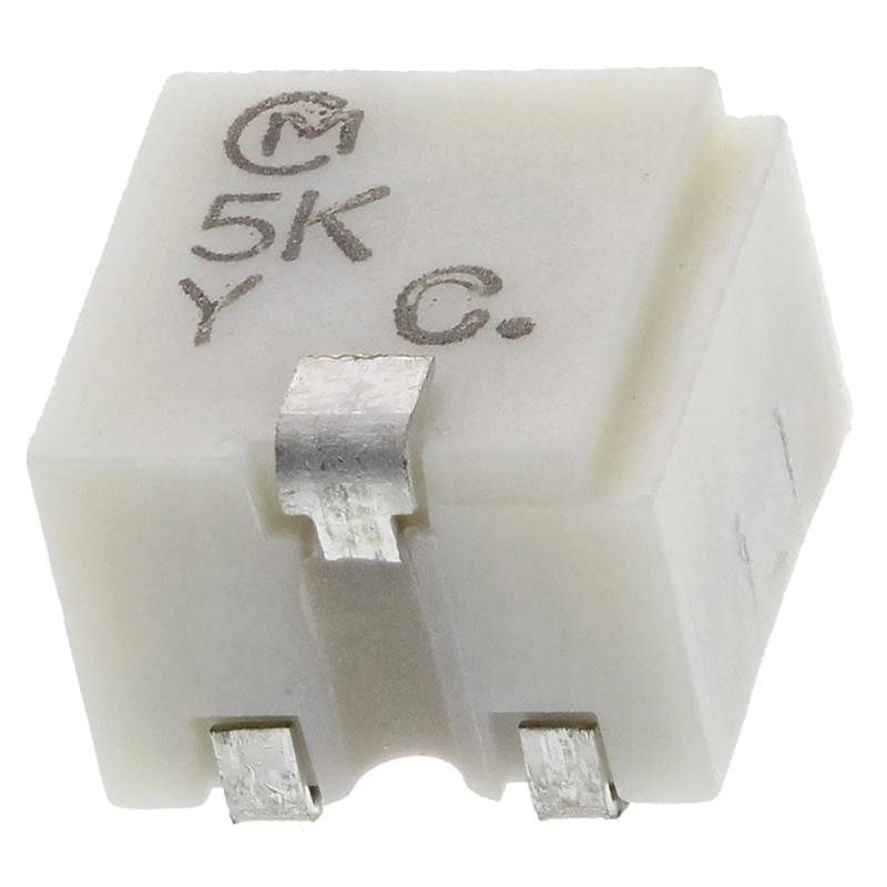 1 pcs - 5kΩ, SMD Trimmer Potentiometer 0.25W Top Adjust Bourns, PVG5