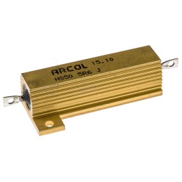 1 pcs - Arcol, 5.6Ω 50W Wire Wound Chassis Mount Resistor HS50 5R6 J ±5%