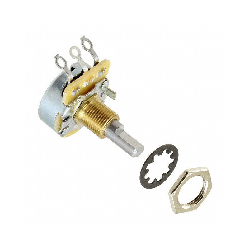 1 pcs - CTS 10kΩ Linear Potentiometer Bushing Mount, 450T328F103A1A1