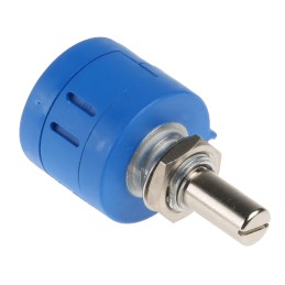 1 pcs - Bourns 100kΩ Rotary Potentiometer 10-Turns 1-Gang Panel Mount, 3590S-2-104L