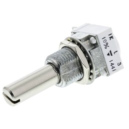 1 pcs - Vishay 1kΩ Rotary Potentiometer 1-Gang Panel Mount, P11S1V0FLSY00102KL