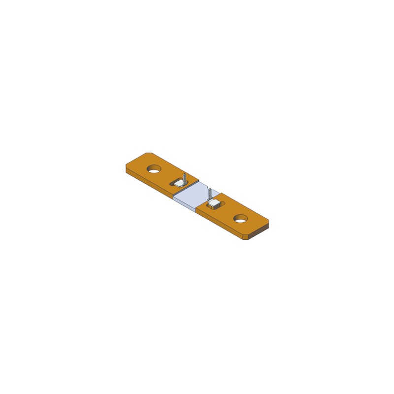 1 pcs - Vishay, 500μΩ 36W Metal Strip Chassis Mount Resistor WSBS8518L5000JK35 ±5%