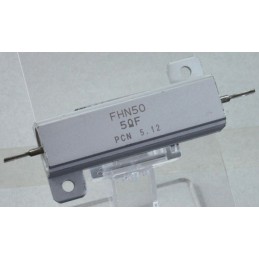 1 pcs - PCN, 50Ω 30W Wire Wound Chassis Mount Resistor FHN50 50OHMF ±1%