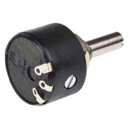 1 pcs - RS PRO 500Ω Rotary Potentiometer 1-Gang Panel Mount