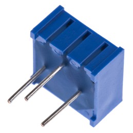 1 pcs - 5kΩ, Through Hole Trimmer Potentiometer 0.5W Top Adjust Bourns, 3386
