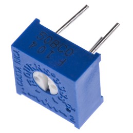 1 pcs - 100kΩ, Through Hole Trimmer Potentiometer 0.5W Top Adjust Bourns, 3386