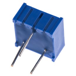 1 pcs - 100kΩ, Through Hole Trimmer Potentiometer 0.5W Top Adjust Bourns, 3386