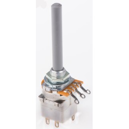 1 pcs - TE Connectivity 22kΩ Rotary Potentiometer 1-Gang Panel Mount, 1624207-2