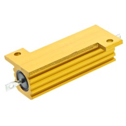 1 pcs - TE Connectivity, 1Ω 50W Wire Wound Chassis Mount Resistor HSA501R0J ±5%