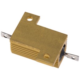 1 pcs - Arcol, 1.5kΩ 25W Wire Wound Chassis Mount Resistor HS25 1K5 J ±5%