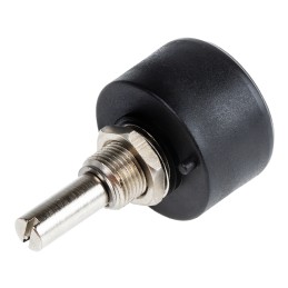 1 pcs - RS PRO 100Ω Rotary Potentiometer 1-Gang Panel Mount