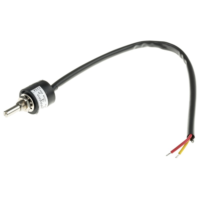 1 pcs - RS PRO 1kΩ Rotary Potentiometer 1-Gang Panel Mount