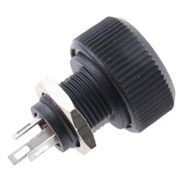 1 pcs - Vishay 470kΩ Rotary Potentiometer 1-Gang Panel Mount, P16NP474MAB15