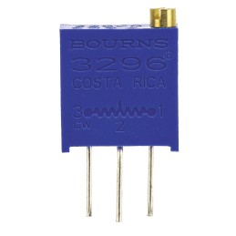 1 pcs - 50kΩ, Through Hole Trimmer Potentiometer 0.5W Top Adjust Bourns, 3296