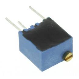 1 pcs - 50kΩ, Through Hole Trimmer Potentiometer 0.25W Top Adjust Vishay, T63