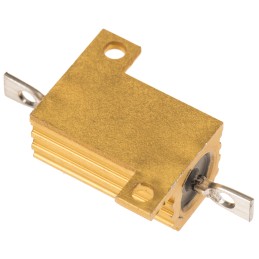 100 pcs - Arcol, 68Ω 15W Wire Wound Chassis Mount Resistor HS15 68R J ±5%
