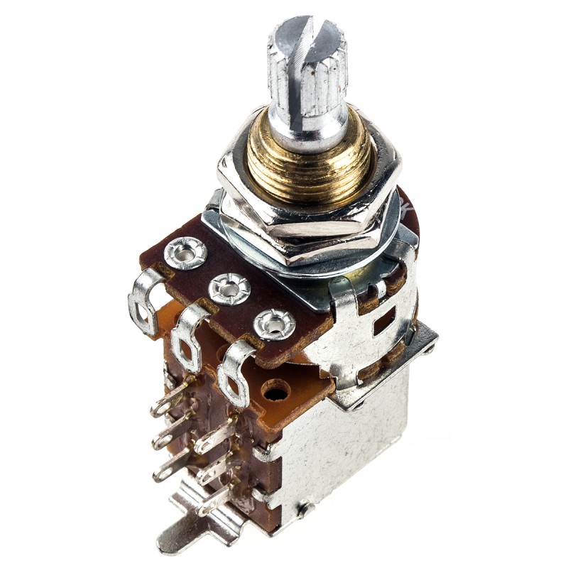 100 pcs - Bourns 250kΩ Rotary Potentiometer 1-Gang Panel Mount, PDB183-GTR01-254A2