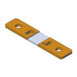 50 pcs - Vishay, 500μΩ 36W Metal Strip Chassis Mount Resistor WSBS8518L5000JK34 ±5%