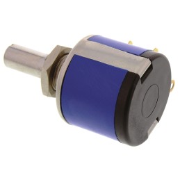 10 pcs - Vishay 20kΩ Rotary Potentiometer 10-Turns 1-Gang Panel Mount, 534B1203JL