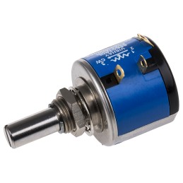 10 pcs - Vishay 200Ω Rotary Potentiometer 10-Turns 1-Gang Panel Mount, 534B1201JC8872