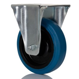 1 pcs - RS PRO Fixed Castor Wheel, 230kg Capacity, 125mm Wheel