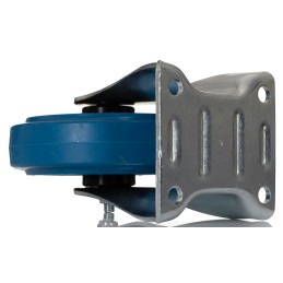 1 pcs - RS PRO Fixed Castor Wheel, 230kg Capacity, 125mm Wheel