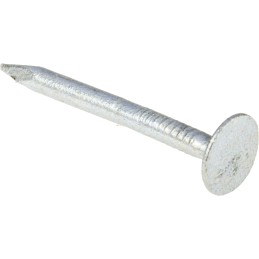 1 Bag of 407 - RS PRO Galvanised Nails, 25mm x 2.65mm, 500g Bag