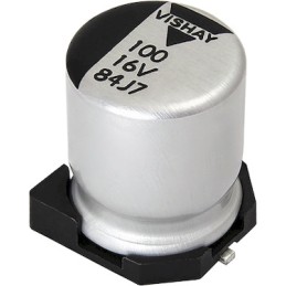 2 pcs - Vishay 33μF Surface Mount Polymer Capacitor, 63V dc