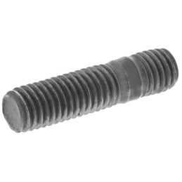1 Bag of 5 - RS PRO Plain Steel Threaded Rod, M10, 40mm