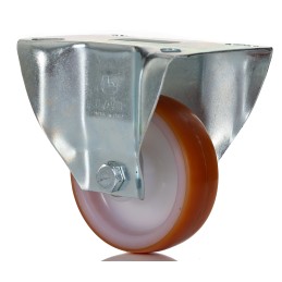 1 pcs - LAG Fixed Castor Wheel, 100kg Capacity, 80mm Wheel