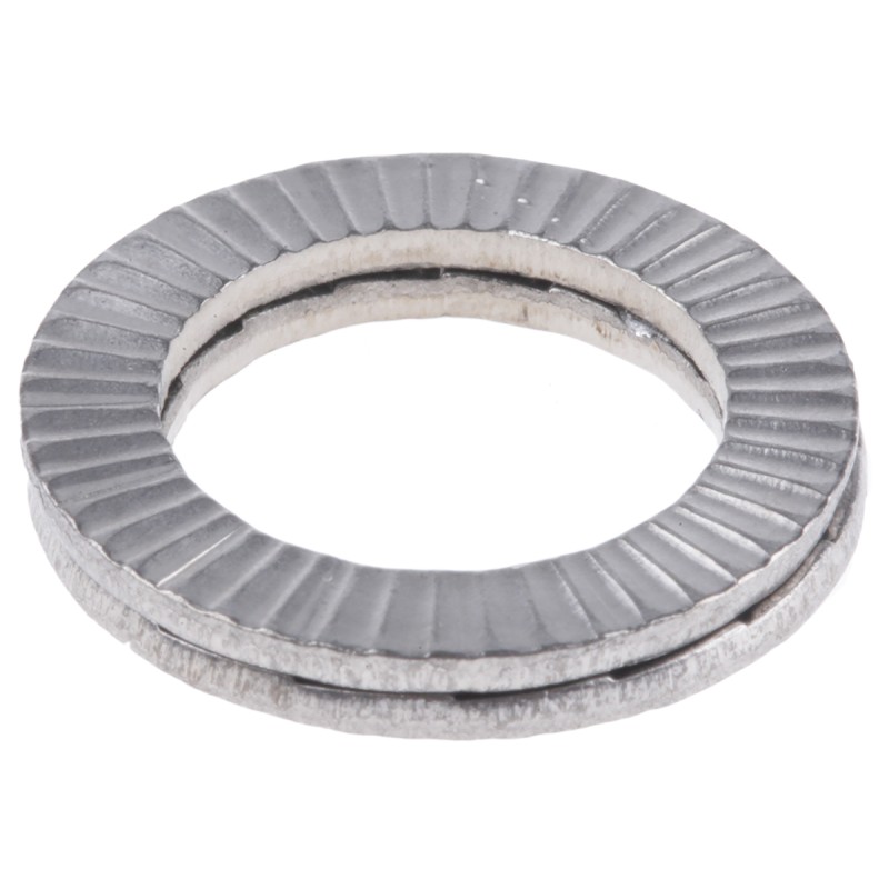 1 Bag of 5 - A4 316 Stainless Steel Wedge Lock Washers, M12
