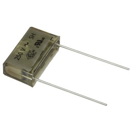 5 pcs - KEMET RC Capacitor 100nF 100Ω Tolerance ±20% 250 V ac, 630 V dc 1-way Through Hole PMR209 Series