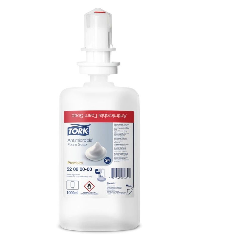 6 pcs - Tork 1000ml Soap Dispenser for 460009, 460010, 511052, 561500, 561600, 561608