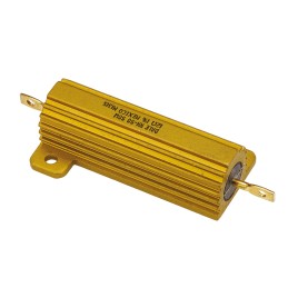 100 pcs - Vishay, 12Ω 50W Wire Wound Chassis Mount Resistor RH05012R00FE02 ±1%