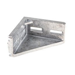 1 pcs - Bosch Rexroth M8 Angle Bracket Connecting Component, Strut Profile 45 mm, Groove Size 10mm