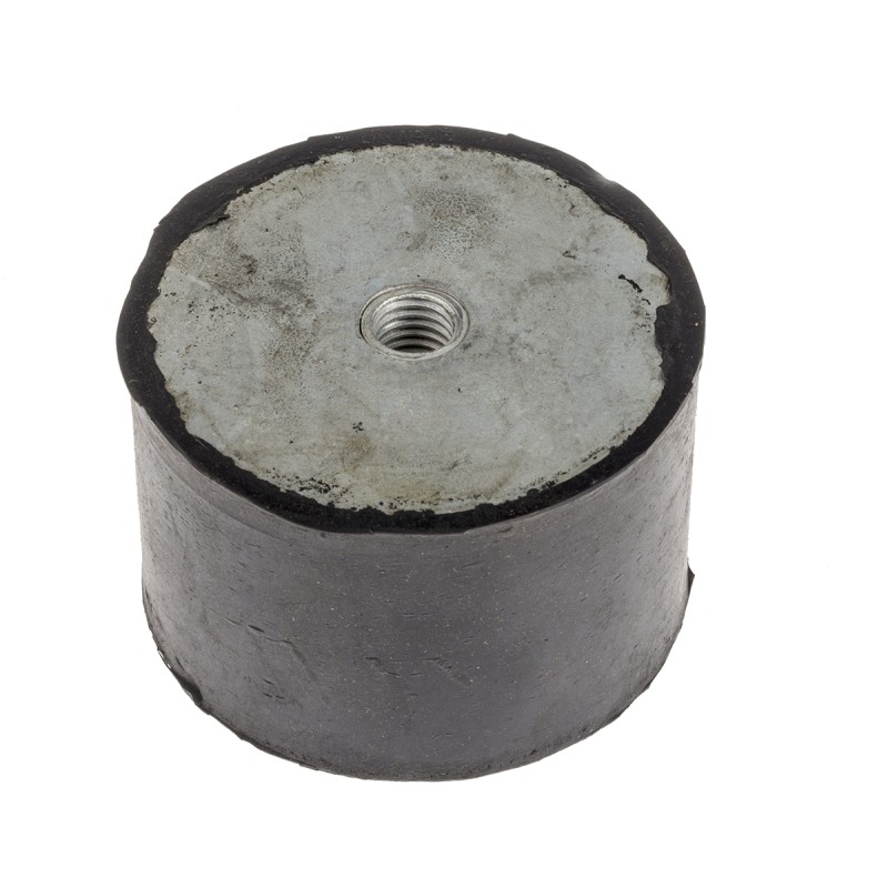 1 pcs - RS PRO M12 Anti Vibration Mount, Female Buffer Foot with 257.92kg Compression Load