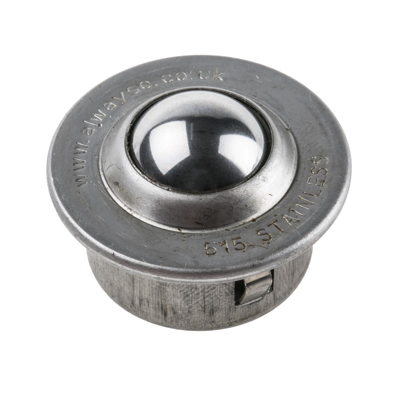 1 pcs - ALWAYSE Ball Transfer Unit with 15.8mm diameter Stainless Steel ball
