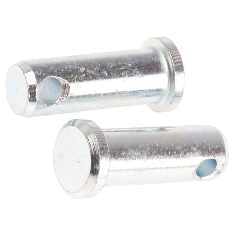 1 Bag of 5 - RS PRO 25.4mm Bright Zinc Plated Steel Clevis Pin, 9.5mm Diameter
