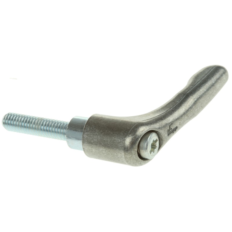 1 pcs - Rose+Krieger Zinc Galvanised Steel Clamp Lever, M6x 25mm, RK