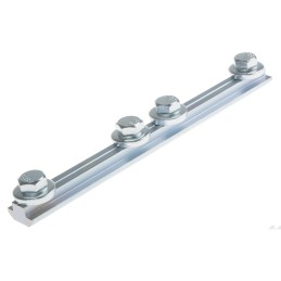 1 pcs - Bosch Rexroth M8 Profile Connector Connecting Component, Strut Profile 40 mm, 45 mm, 50 mm, 60 mm, Groove Size 10mm