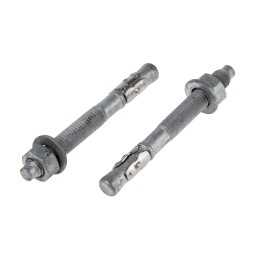 1 Bag of 5 - RS PRO Carbon Steel Anchor Bolt M12 x 115mm, 12mm Fixing Hole