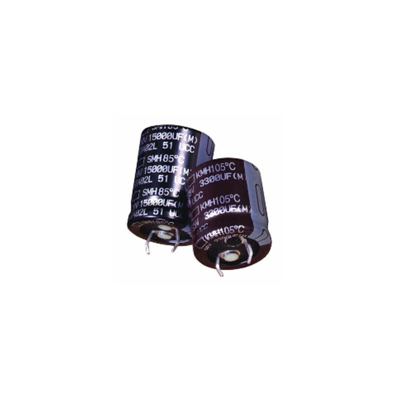 2 pcs - Nippon Chemi-Con 47000μF Electrolytic Capacitor 6.3V dc, Snap-In - EKMH6R3VSN473MQ50S