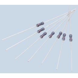 100 pcs - KOA 390Ω Metal Film Resistor 0.25W ±1% MF1/4CC3900F