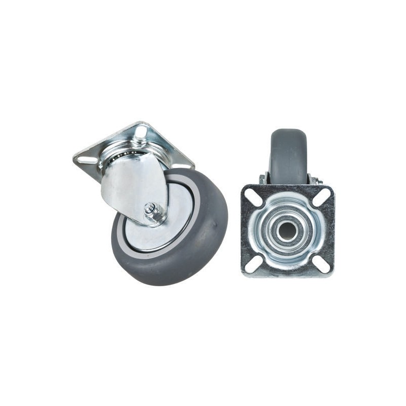 1 pcs - Tente Swivel Castor Wheel, 70kg Capacity, 100mm Wheel