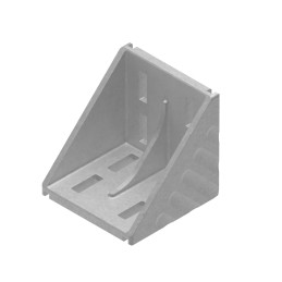 1 pcs - Bosch Rexroth M8 Angle Bracket Connecting Component, Strut Profile 100 x 100 mm, Groove Size 10mm