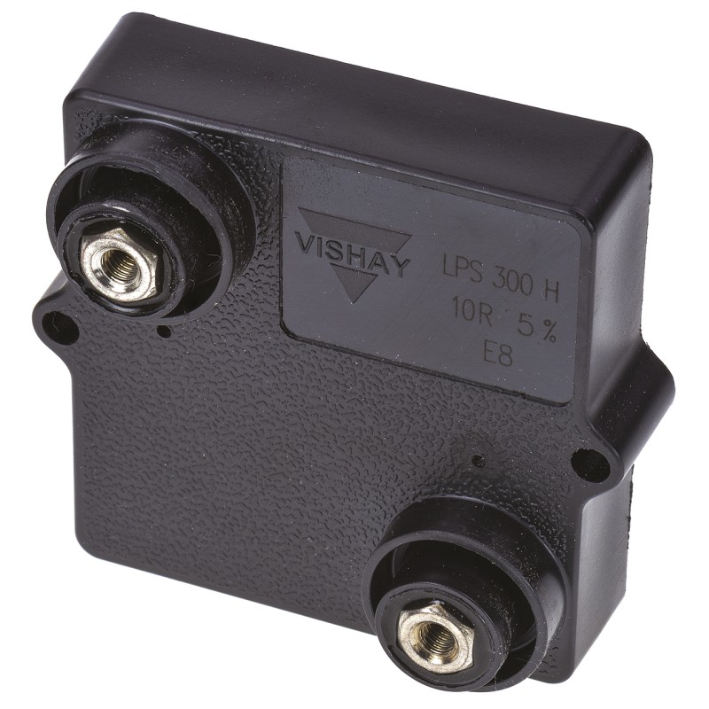 15 pcs - Vishay, 10Ω 300W Thick Film Chassis Mount Resistor LPS0300H10R0JB ±5%