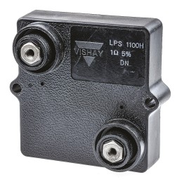 15 pcs - Vishay, 1Ω 1.1kW Thick Film Chassis Mount Resistor LPS1100H1R00JB ±5%