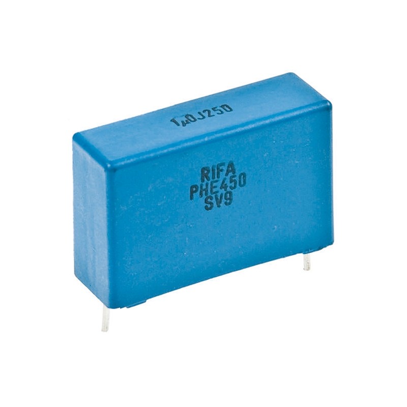 1000 pcs - KEMET PHE450 Metallised Polypropylene Film Capacitor, 400 V ac, 630 V dc, ±5%, 10nF, Through Hole