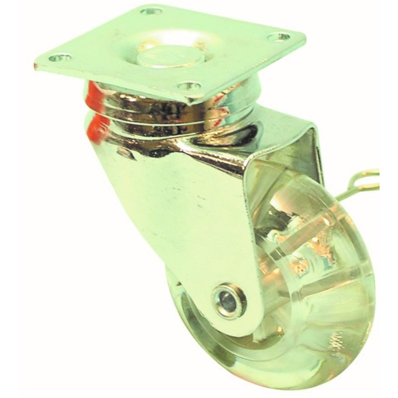 1 pcs - Guitel Hervieu Swivel Castor Wheel, 40kg Capacity, 50mm Wheel