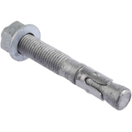 1 Bag of 5 - RS PRO Carbon Steel Anchor Bolt M16 x 110mm, 16mm Fixing Hole